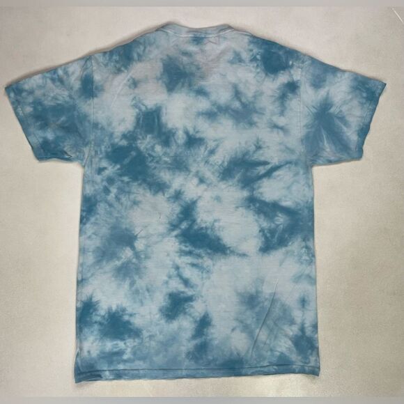 SELENA Queen Of Cumbia Graphic T-shirt Women Medium Blue Tie Dye Music - Picture 3 of 5